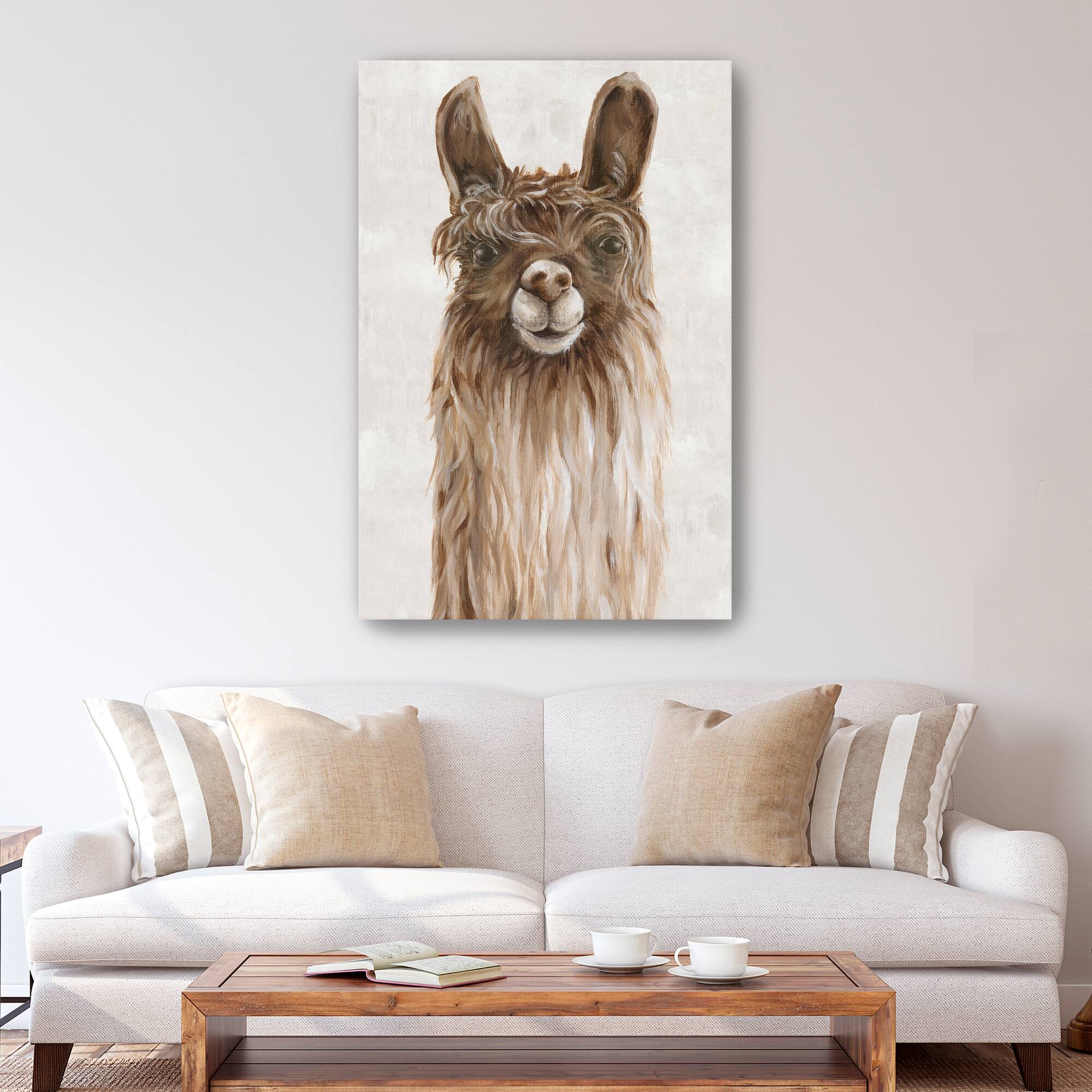 Lumaprints Suri Alpaca I Canvas Giclée